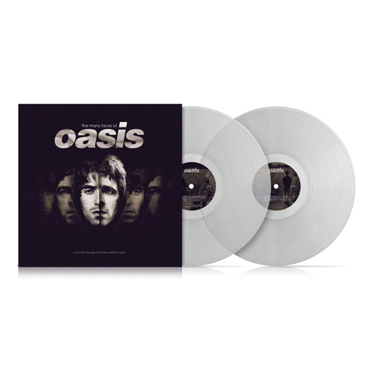 Many Faces Of Oasis: Gatefold Transparent Vinyl 2LP { vinyl }