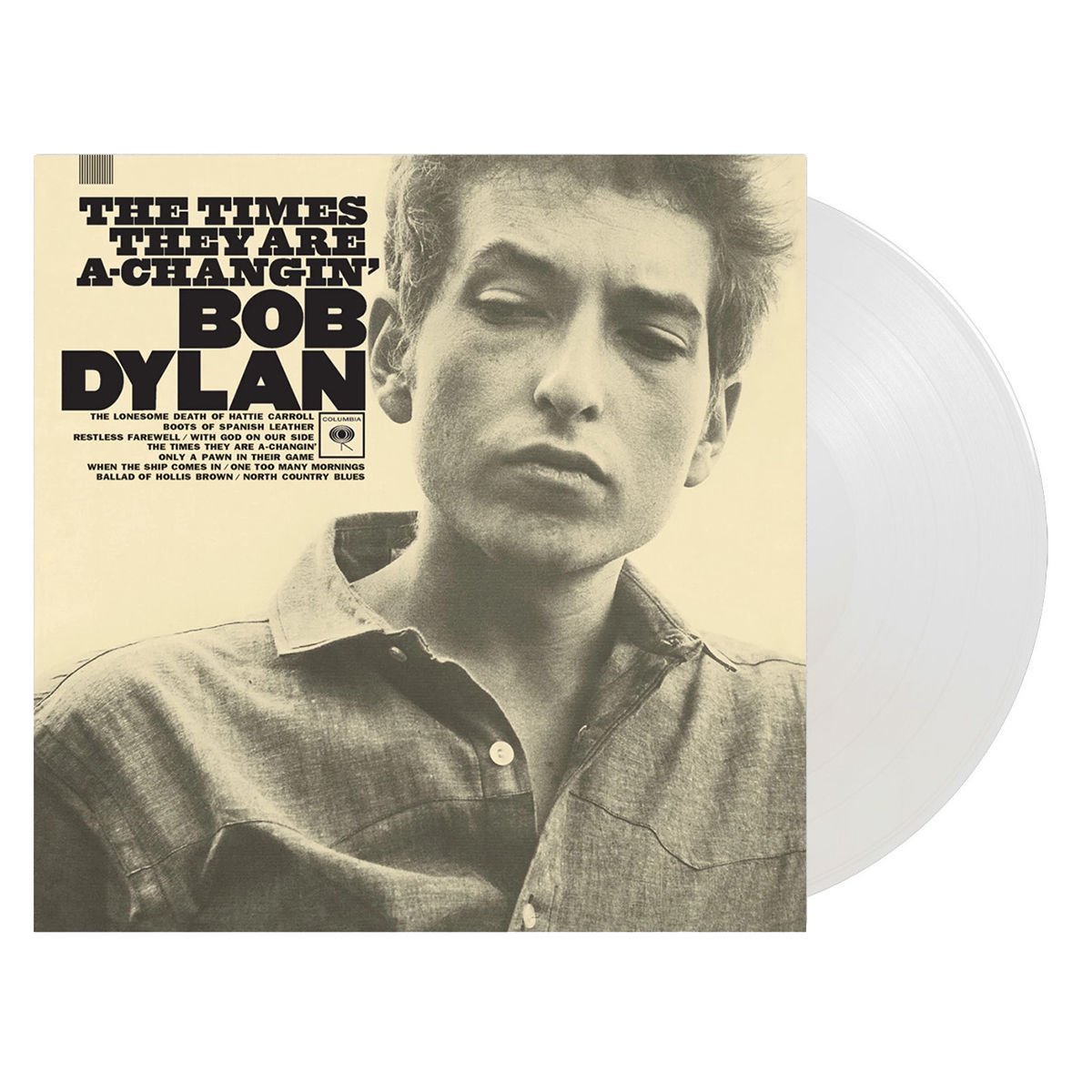 The Times They Are A Changin': Limited Edition Clear Vinyl LP { vinyl }