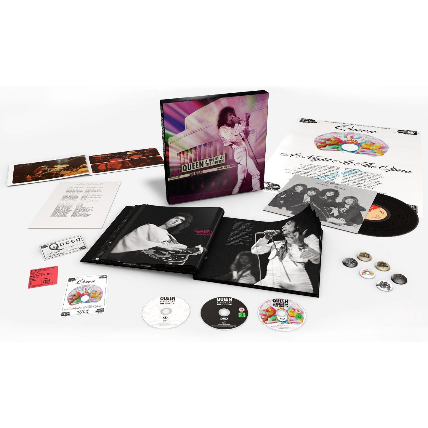 A Night At The Odeon - Hammersmith 1975 (Super Deluxe Box Set) { vinyl }