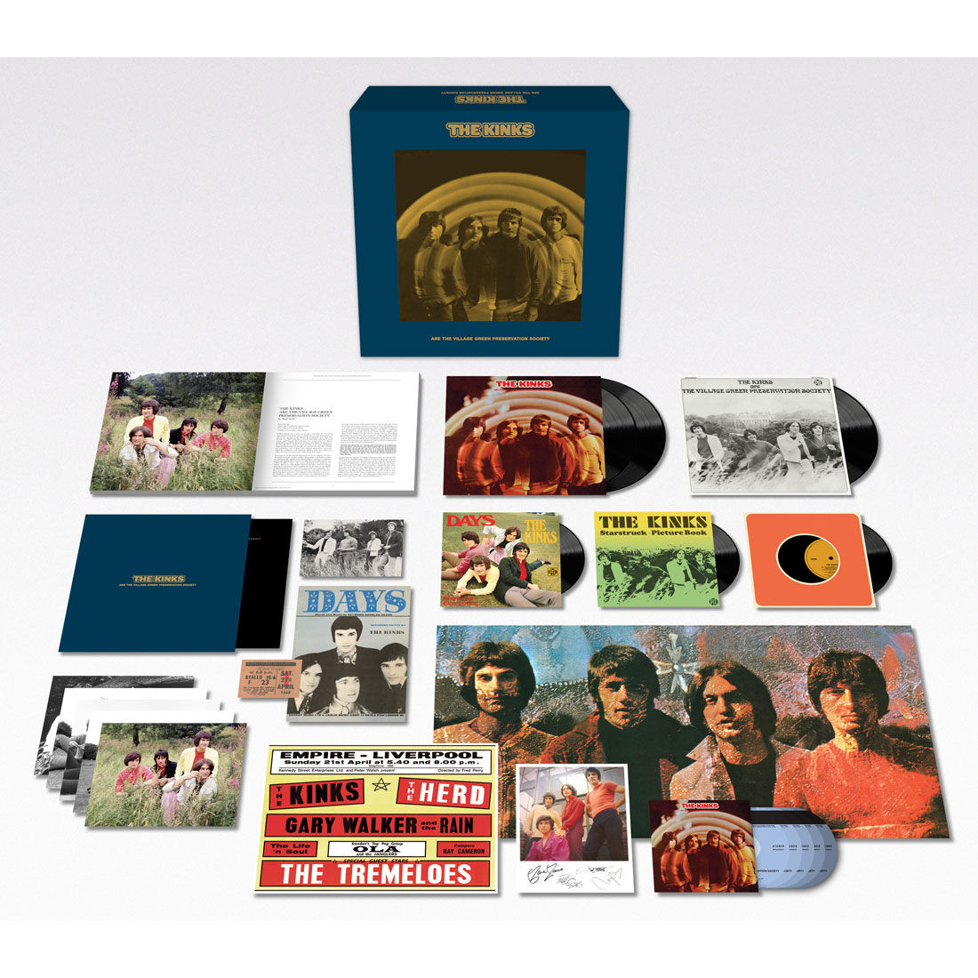 The Kinks Are The Village Green Preservation Society: Super Deluxe Vinyl Box Set { vinyl }