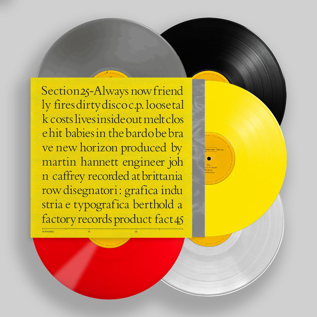 Always Now: Deluxe Colour Vinyl 5LP Box Set { vinyl }