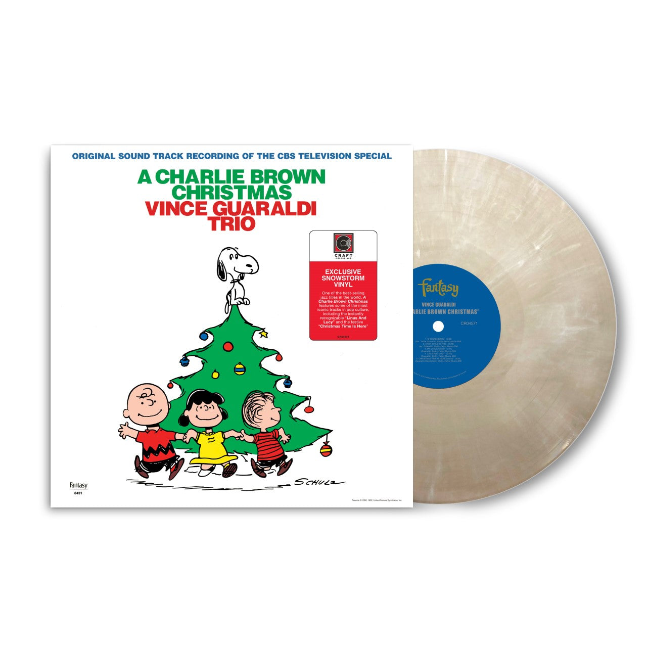 A Charlie Brown Christmas: Limited 'Snowball' Vinyl LP { vinyl }