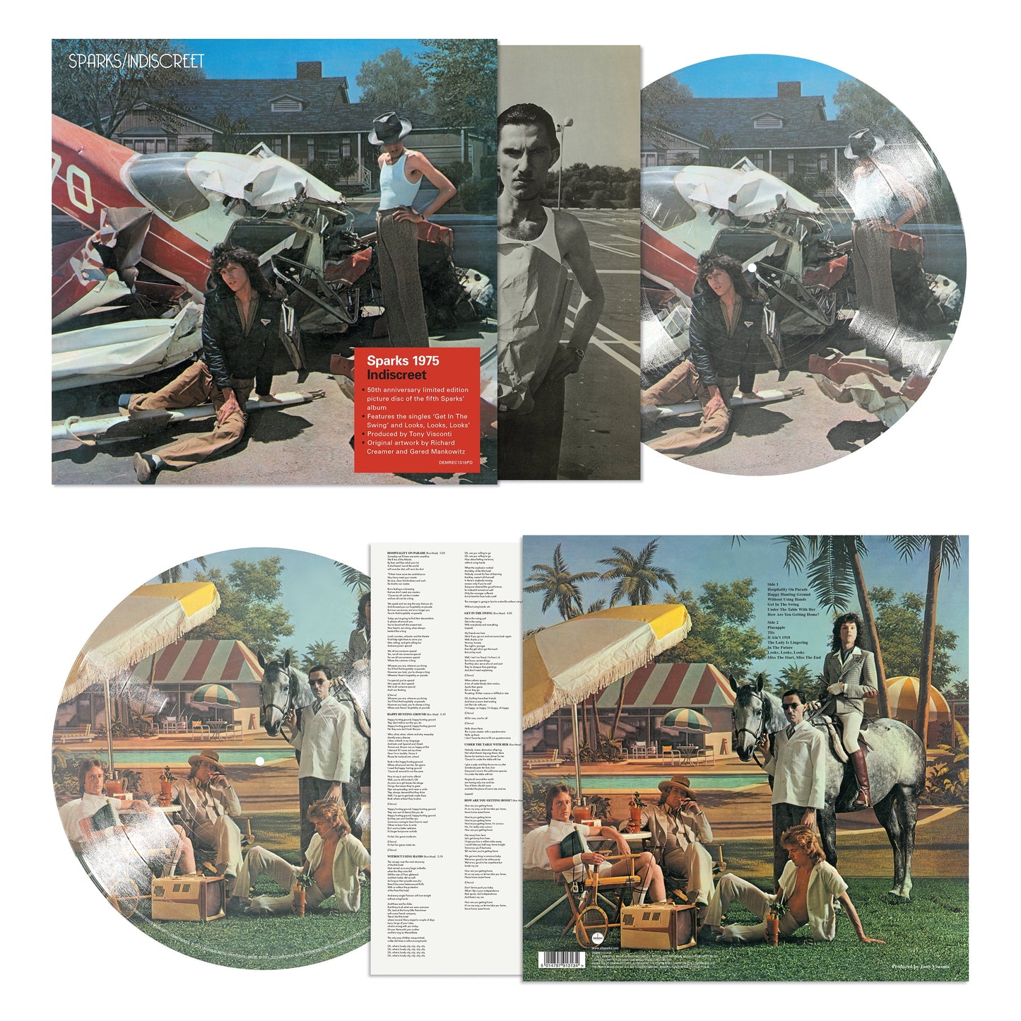 Indiscreet (50th Anniversary): Picture Disc Vinyl LP { vinyl }