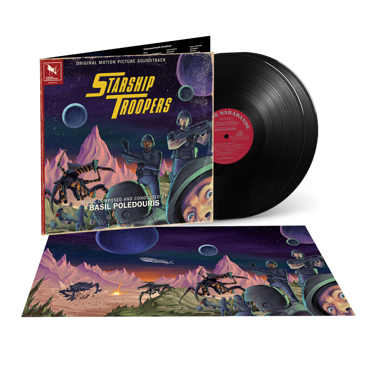 Starship Troopers (Original Motion Picture Soundtrack): Vinyl 2LP { vinyl }