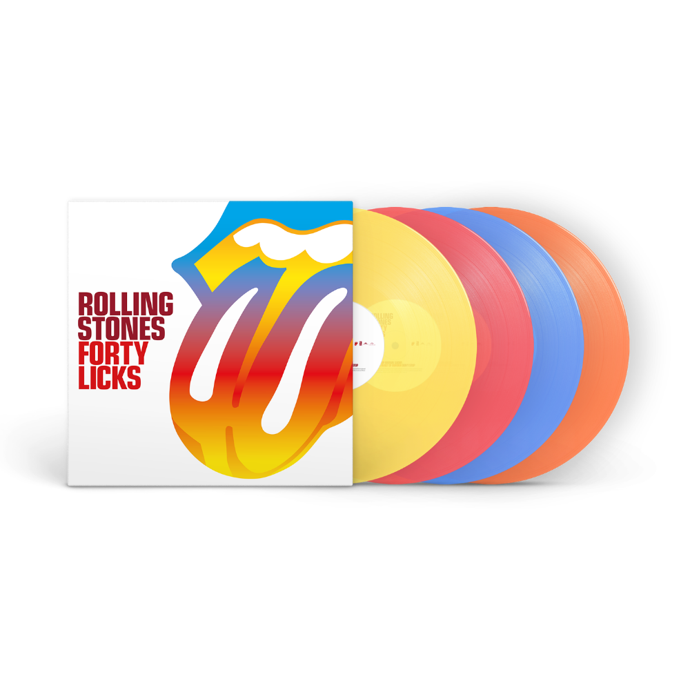 Forty Licks: Colour Vinyl 4LP { vinyl }