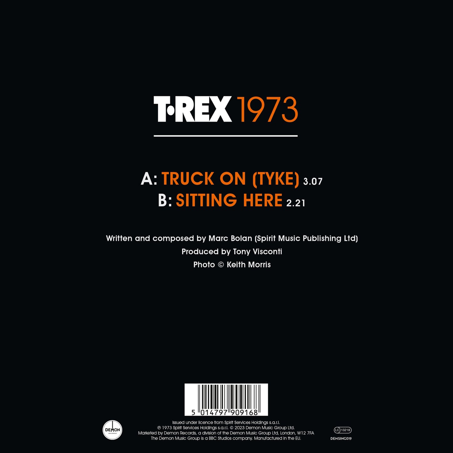 Truck-On Tyke (50th Anniversary): Limited Vinyl 7" Picture Disc { vinyl }