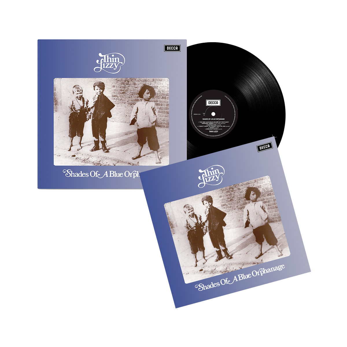 Shades Of A Blue Orphanage Vinyl LP & Exclusive Artcard Signed By Eric Bell { vinyl }