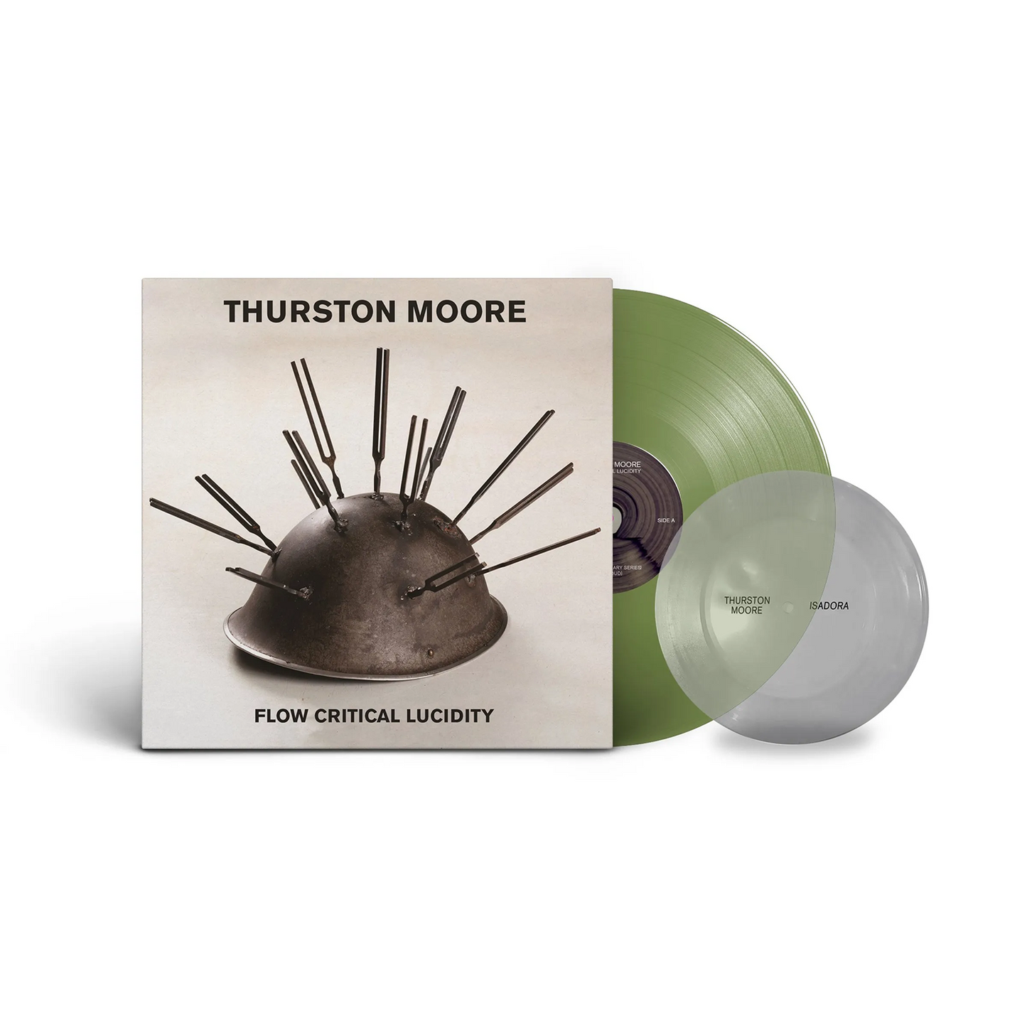 Flow Critical Lucidity: Limited Green Vinyl LP & Clear Flexi 7" { vinyl }