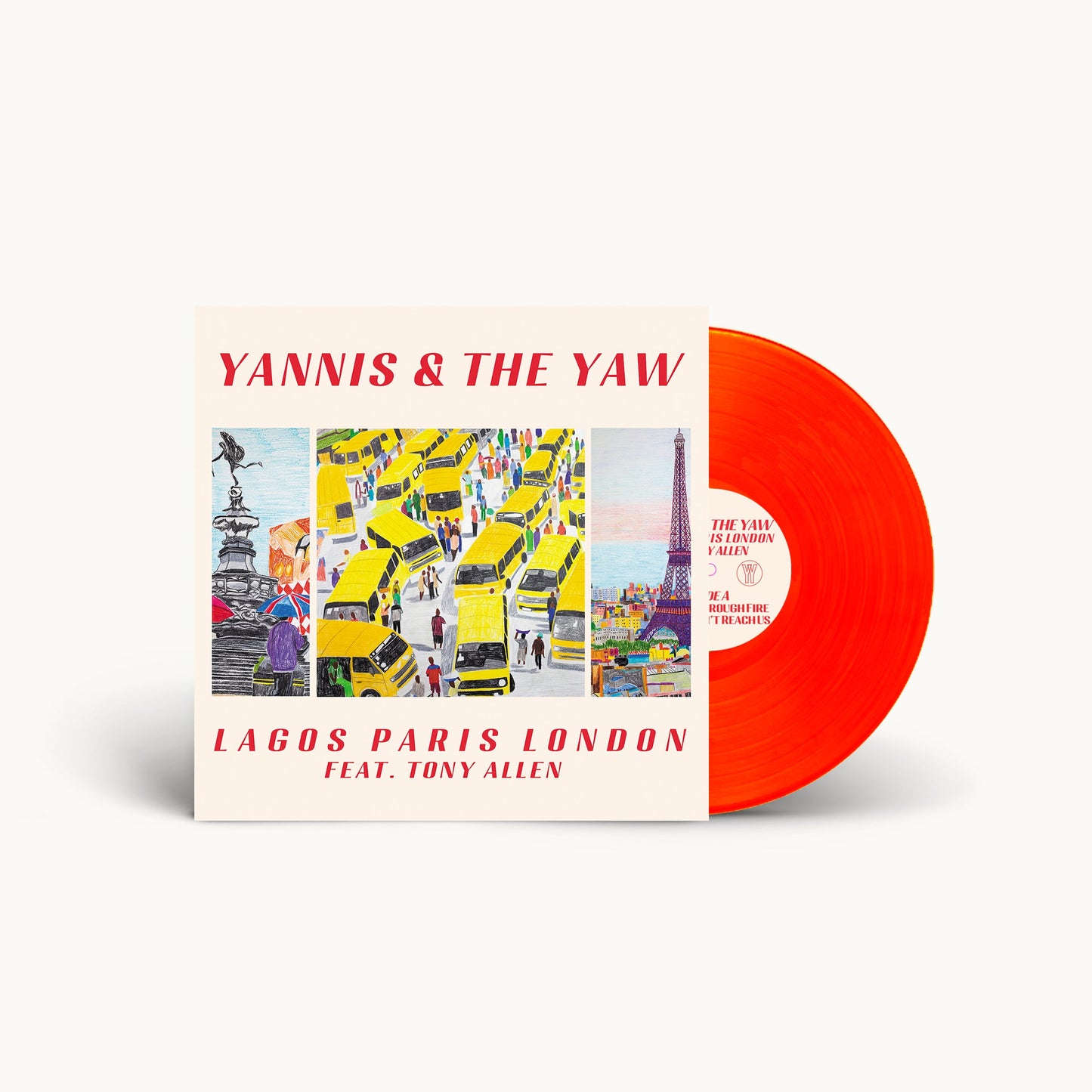 Lagos Paris London: Limited Red Vinyl LP { vinyl }