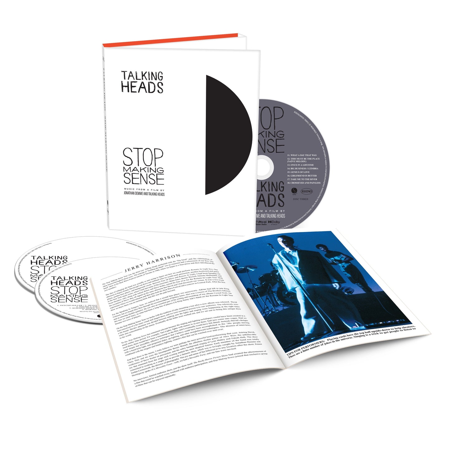 Stop Making Sense: Deluxe 2CD & Blu-Ray { vinyl }