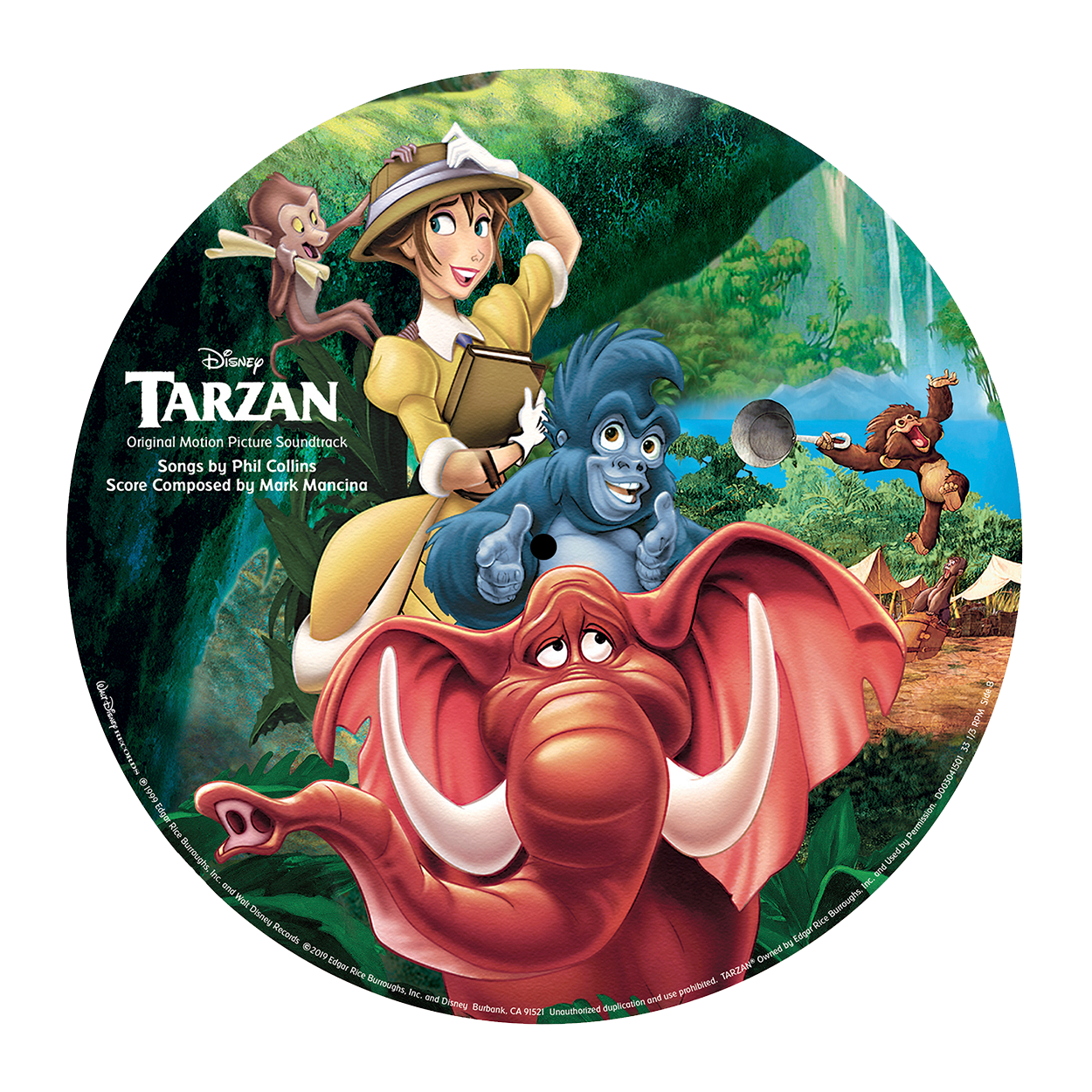 Tarzan: Limited Picture Disc Vinyl LP { vinyl }
