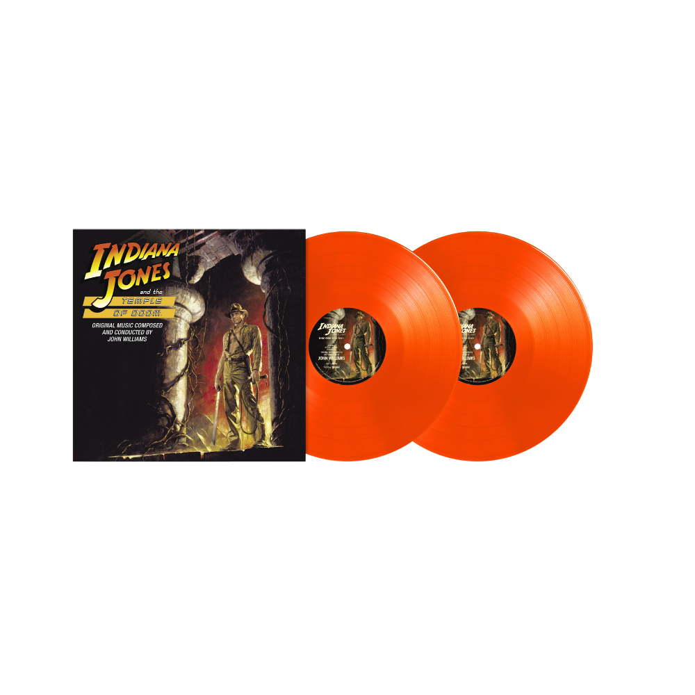 Indiana Jones and the Temple of Doom: Orange Vinyl 2LP { vinyl }