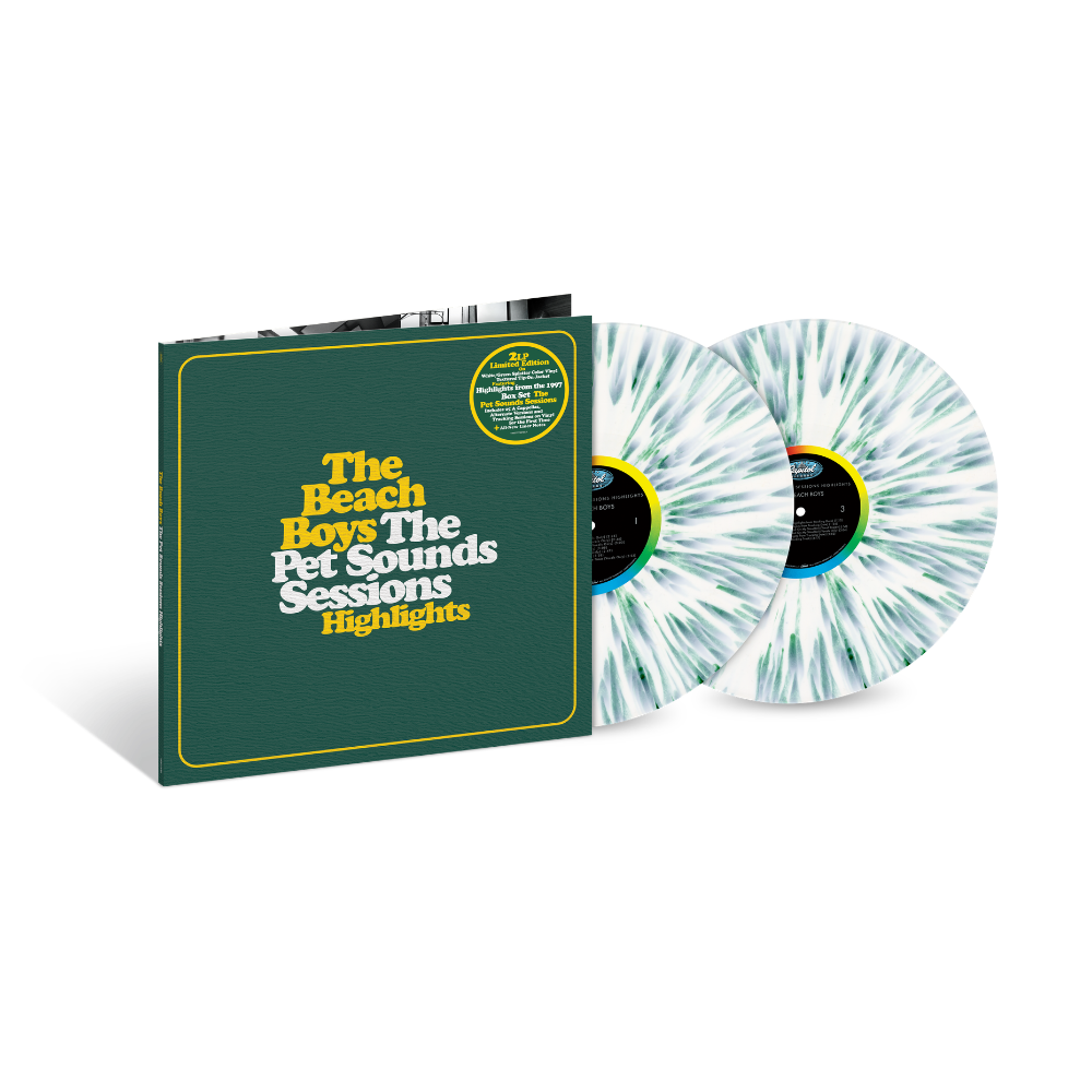 The Pet Sounds Sessions Highlights White / Green Splatter 2LP { vinyl }