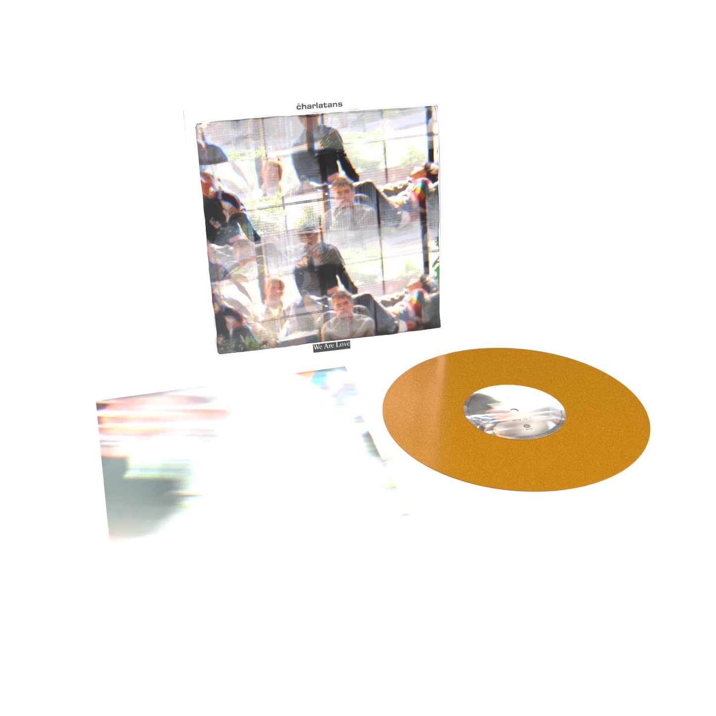 We Are Love: Limited Translucent Orange Vinyl LP + Signed Art Card { vinyl }