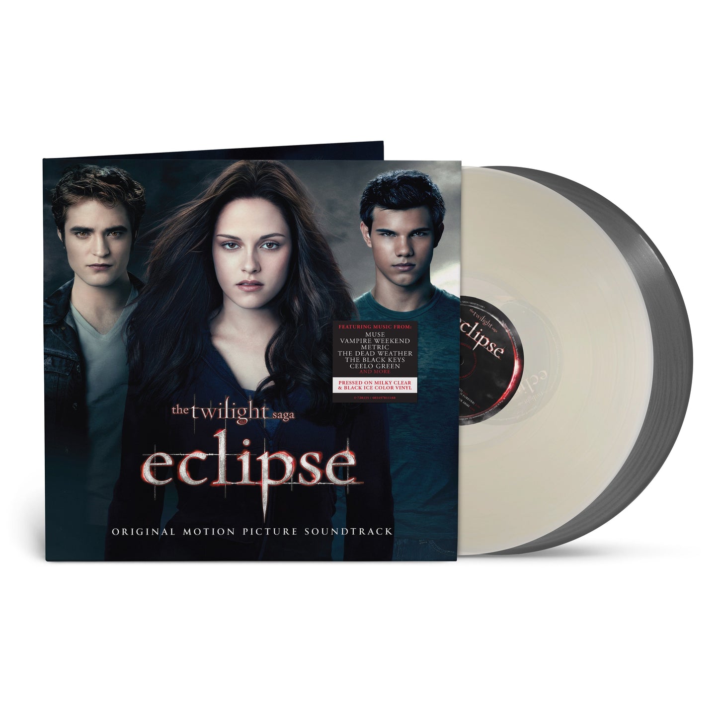 The Twilight Saga - Eclipse: Milky Clear & Black Ice Vinyl 2LP { vinyl }