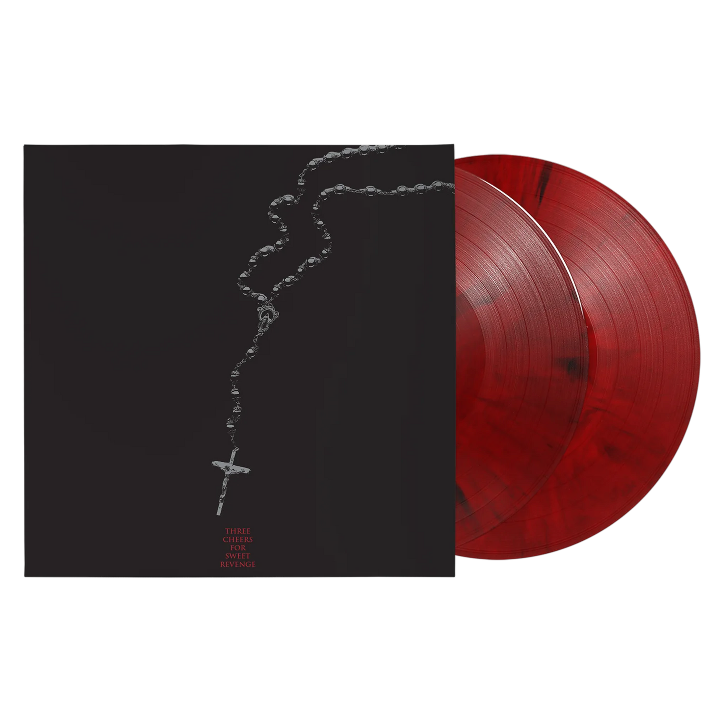 Three Cheers For Sweet Revenge (Deluxe Edition): Red & Black Marble Vinyl 2LP { vinyl }