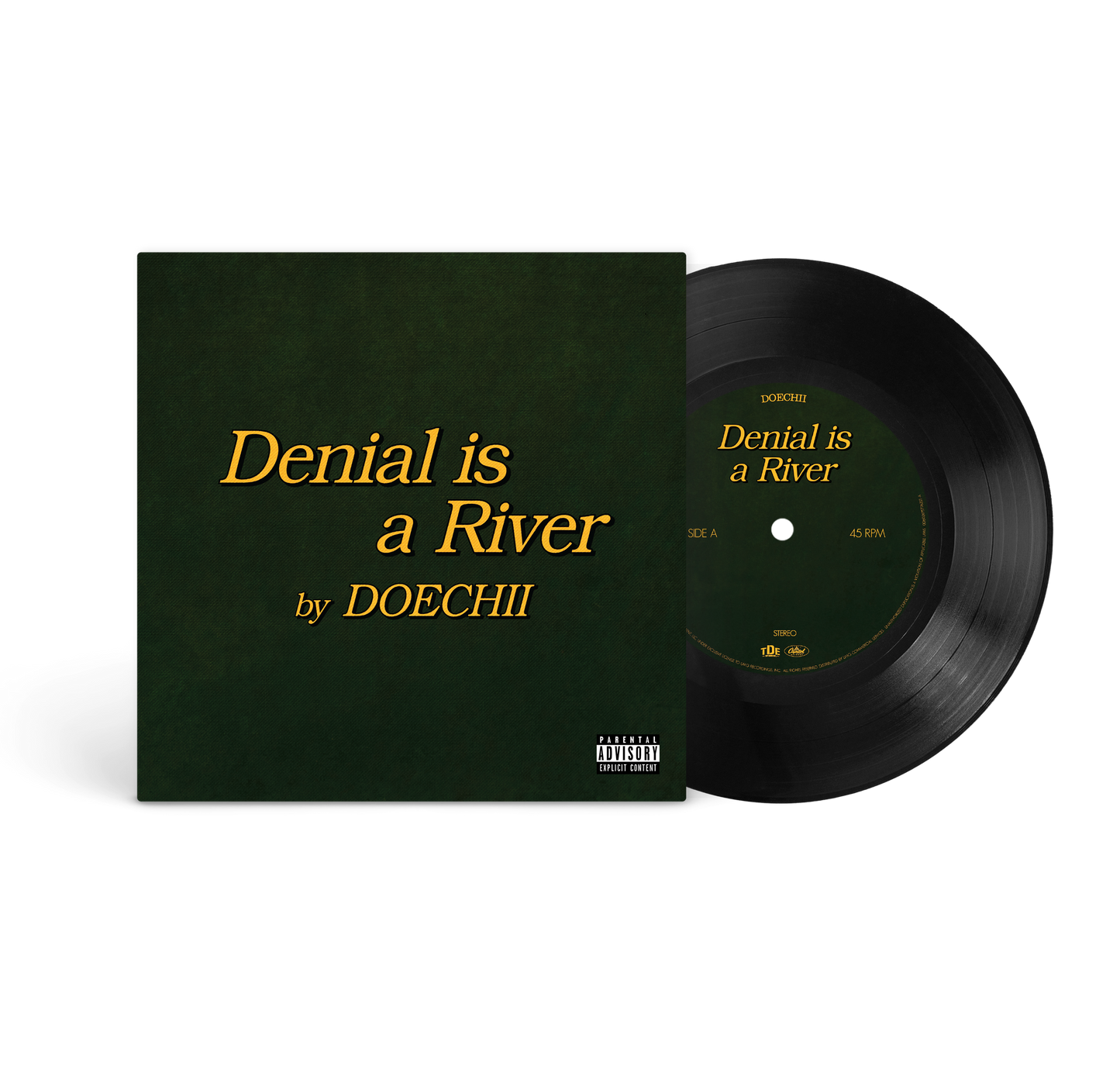 Denial Is A River 7" Single - Limited Edition { vinyl }