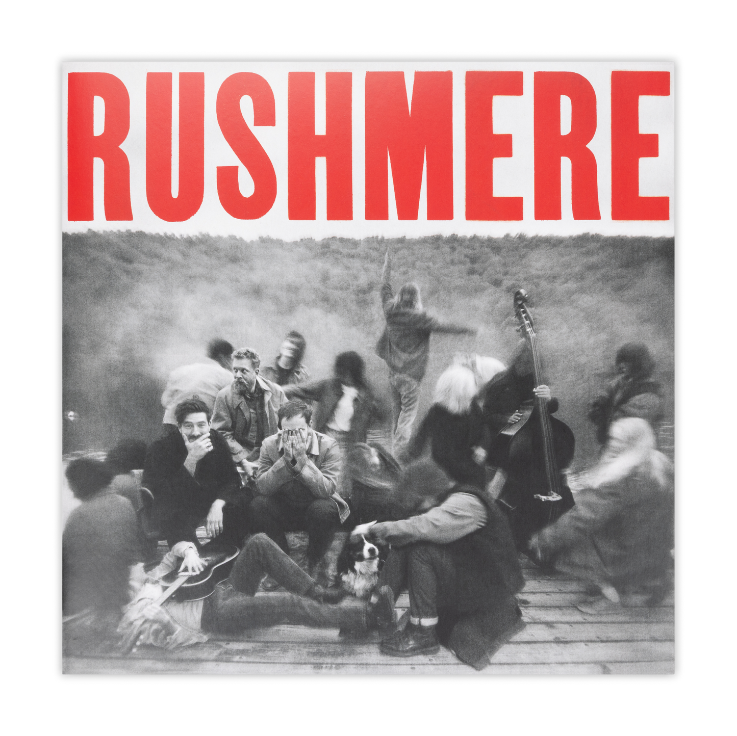 RUSHMERE: Monochrome Red on Clear Vinyl LP { vinyl }
