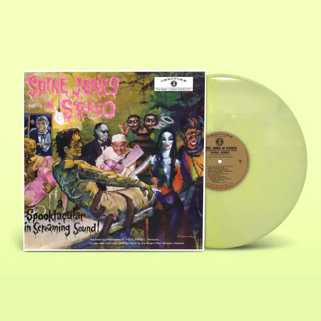 Spike Jones In Stereo: A Spooktacular In Screaming Sound! Slime Green Vinyl LP { vinyl }