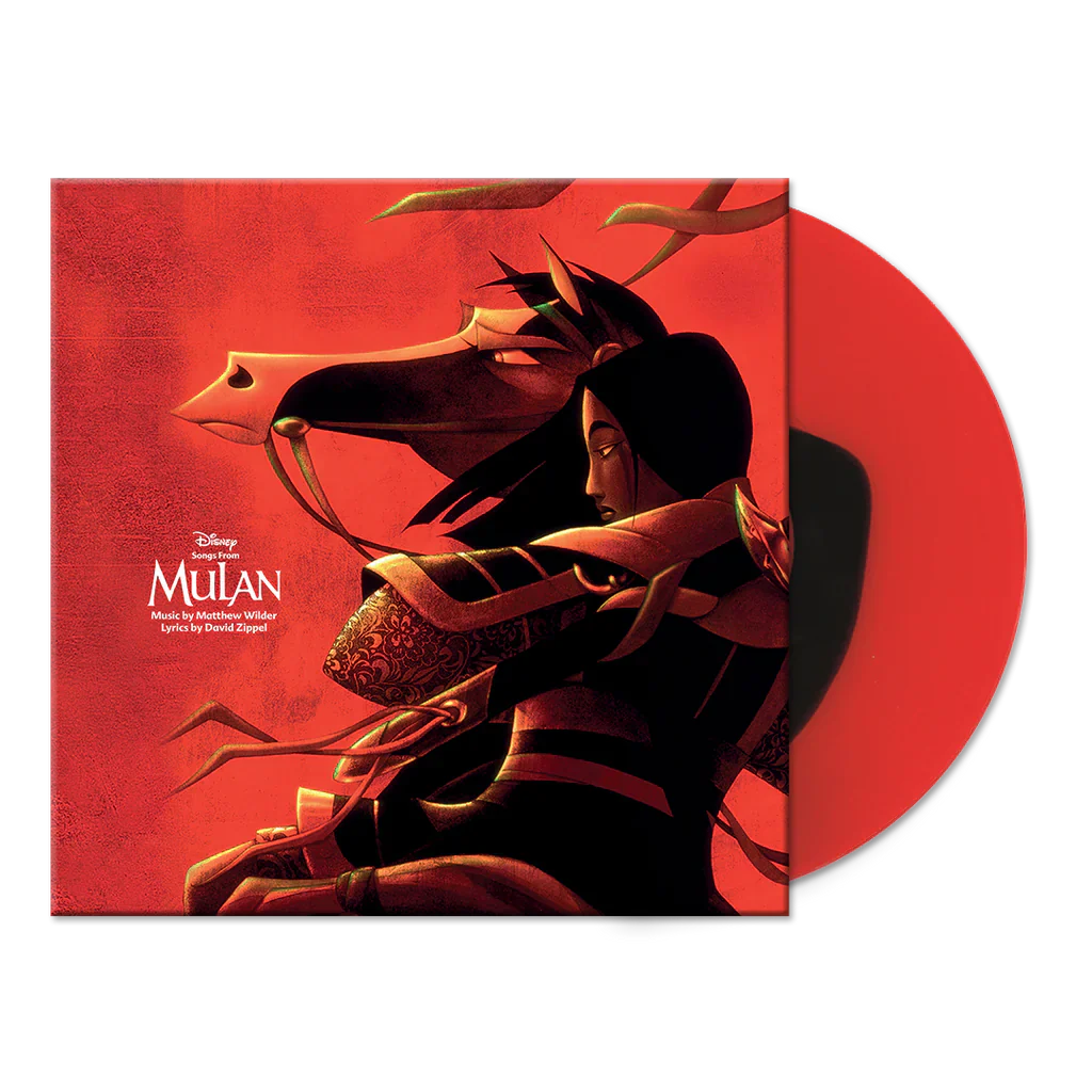 Songs From Mulan: Limited Ruby Red and Obsidian Colour Vinyl LP { vinyl }