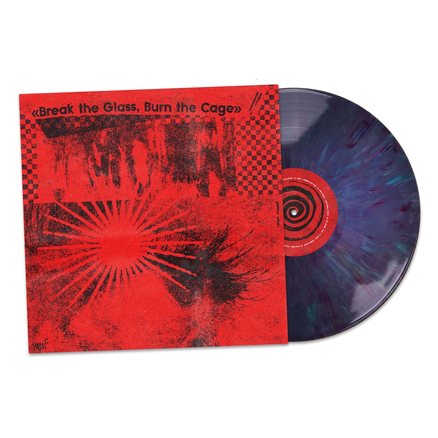 Break The Glass, Burn The Cage (The Sound of Indie Punk Rock): Limited Edition Recycled Vinyl LP { vinyl }