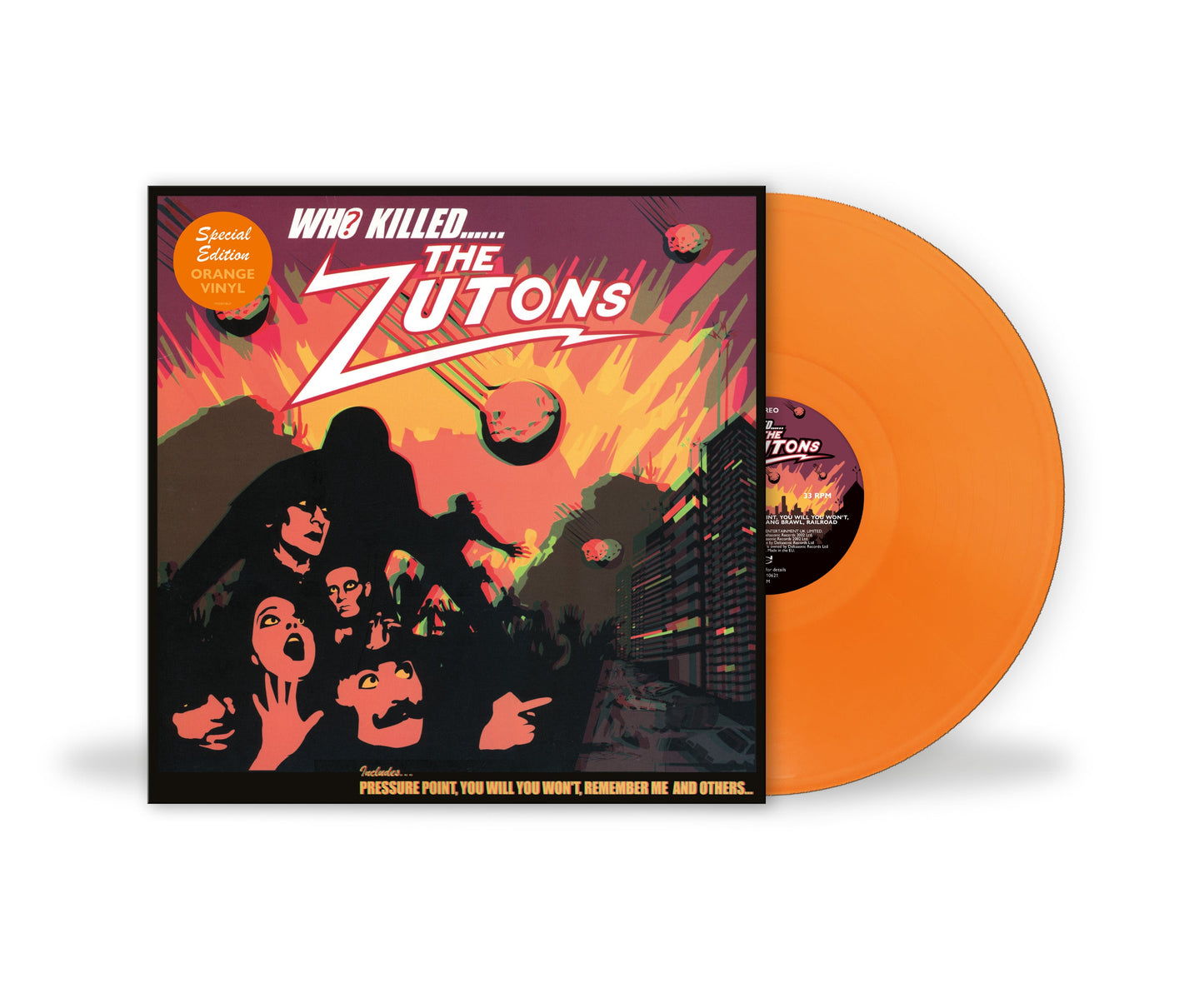 Who Killed...... The Zutons? Orange Vinyl LP { vinyl }