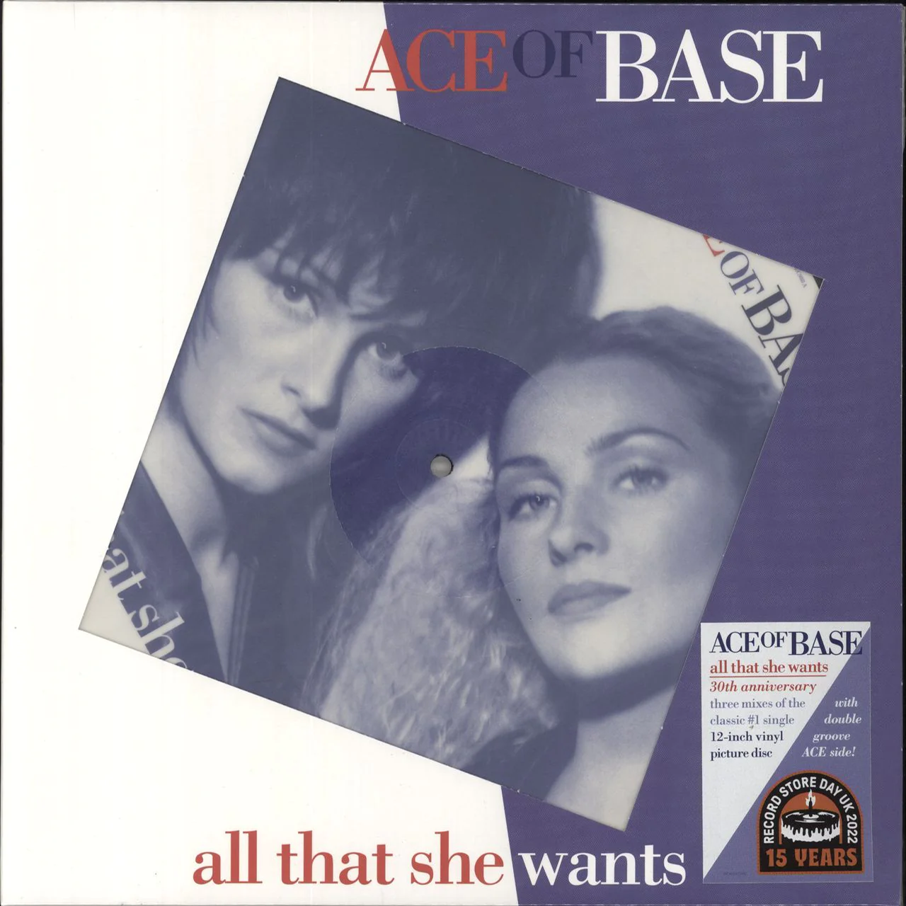 All That She Wants (30th Anniversary): Picture Disc Vinyl 12" Single { vinyl }