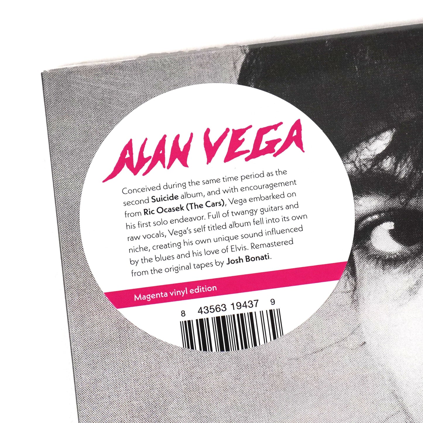 Alan Vega: Alan Vega (Colored Vinyl) Vinyl LP { vinyl }