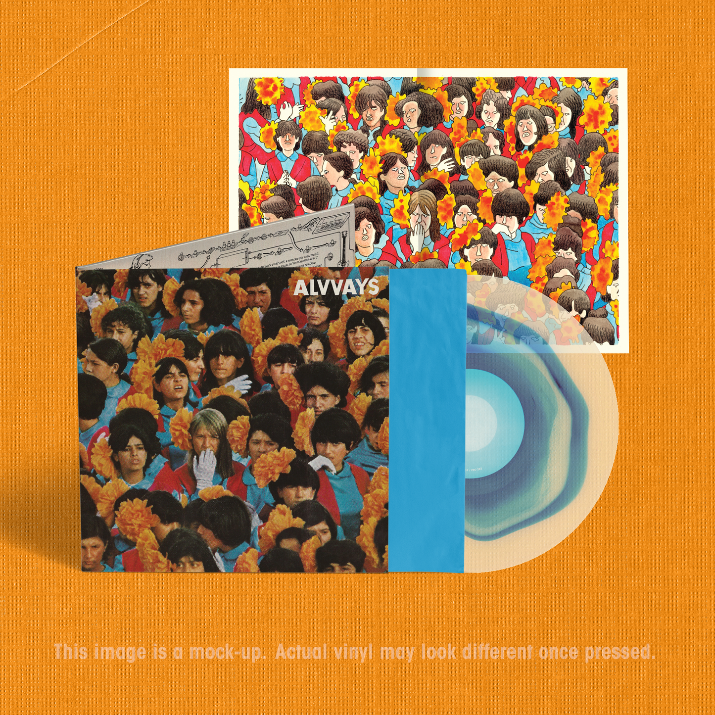 Alvvays (10th Anniversary): Cerulean in Cloudy Clear Vinyl LP { vinyl }