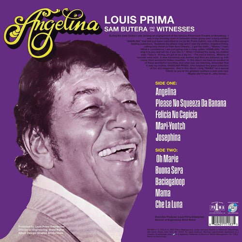 PRIMA,LOUIS - ANGELINA Green, White & Red Vinyl LP { vinyl }