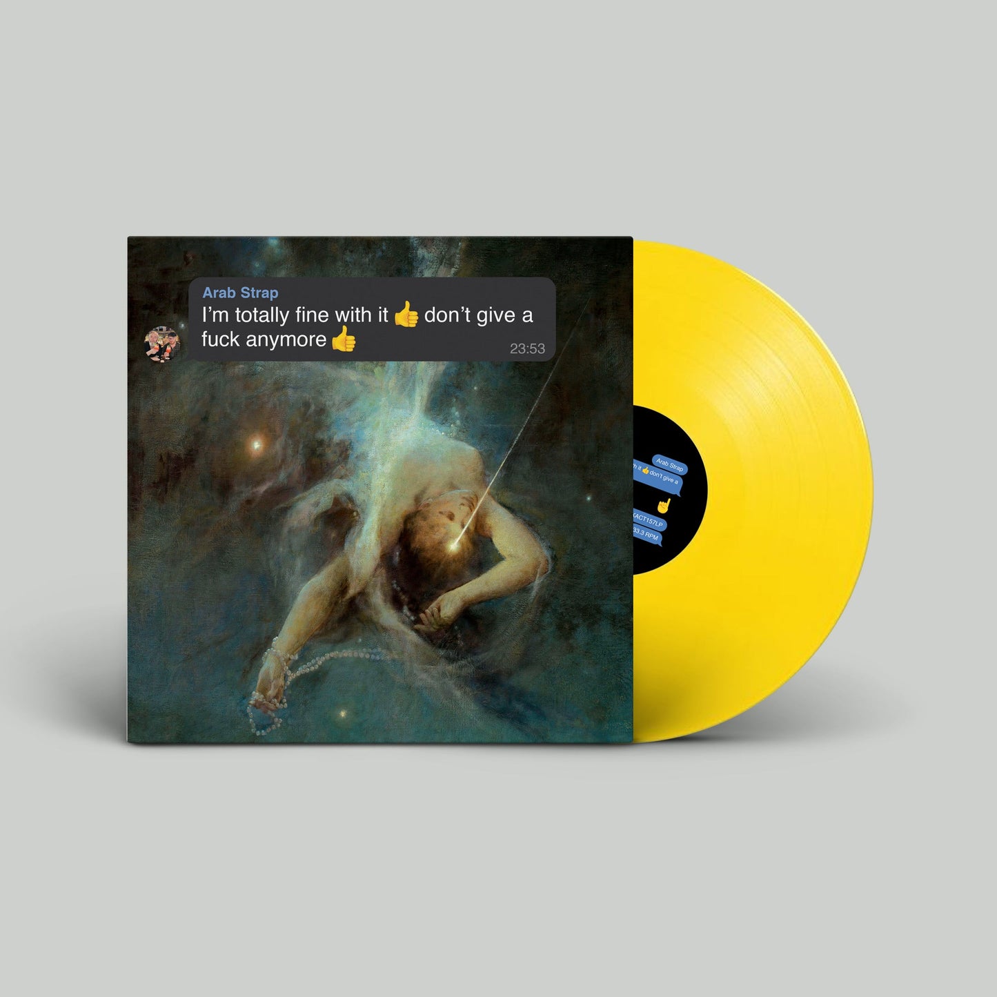 I’m totally fine with it 👍don’t give a fuck anymore 👍: Limited 'Emoji Yellow' Vinyl LP { vinyl }