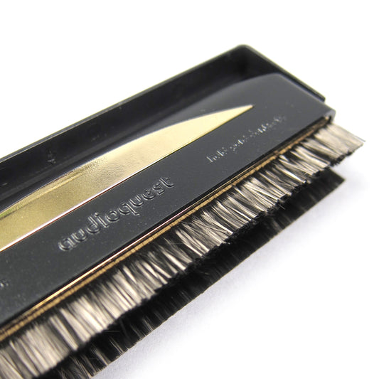 Audioquest: Anti-Static Record Brush - Gold