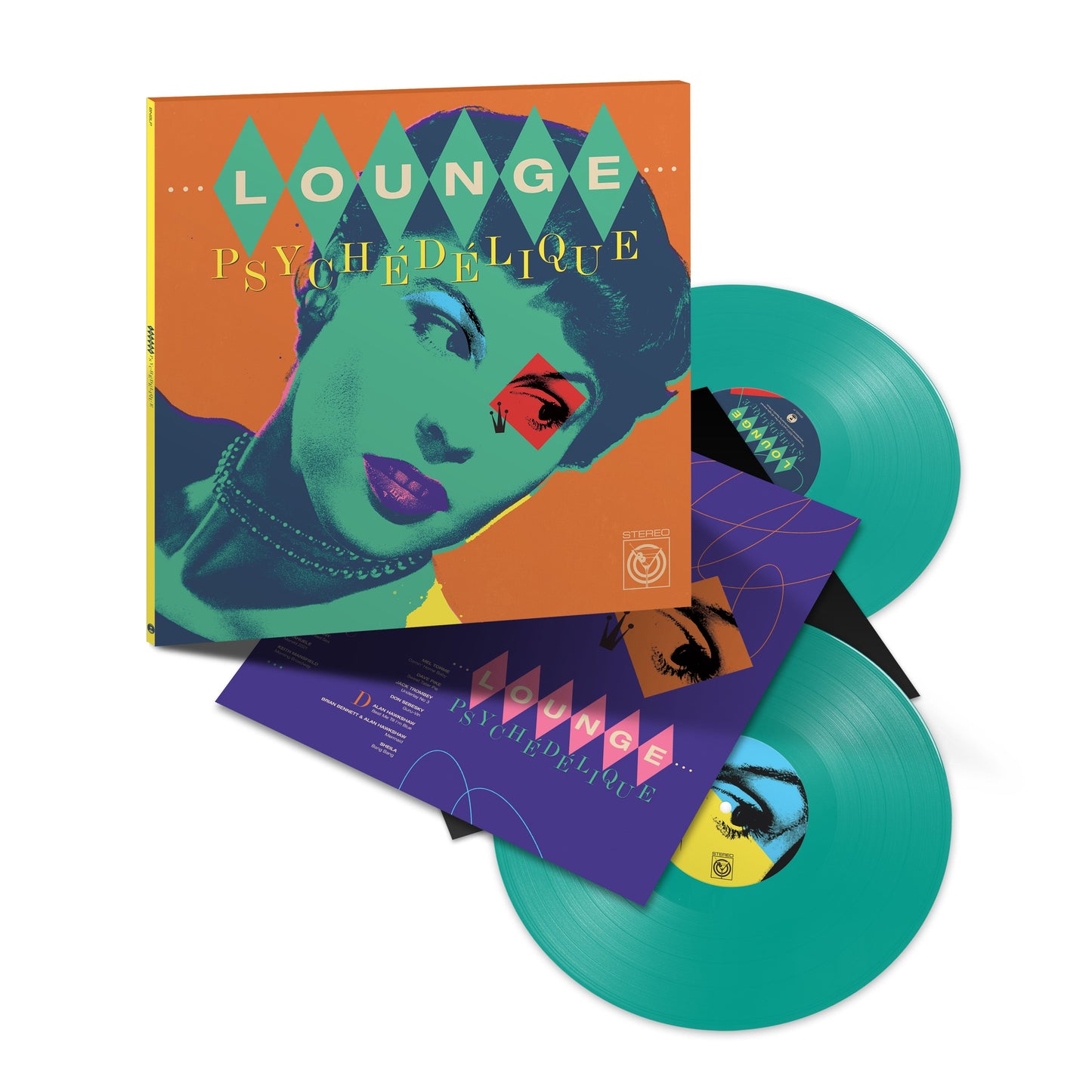 Lounge Psychédélique (The Best of Lounge & Exotica 1954-2022): Mint Green Vinyl 2LP { vinyl }