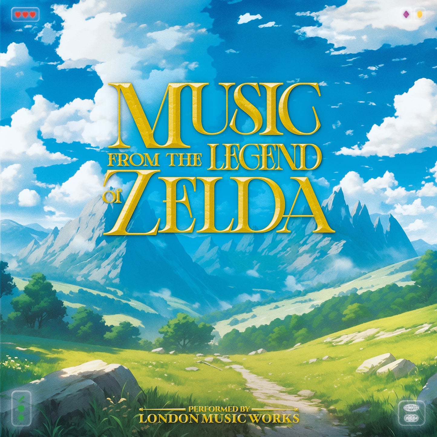 Music From The Legend of Zelda: Limited Sky Blue Vinyl 3LP { vinyl }