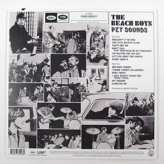 The Beach Boys: Pet Sounds (180g, Mono) Vinyl LP { vinyl }