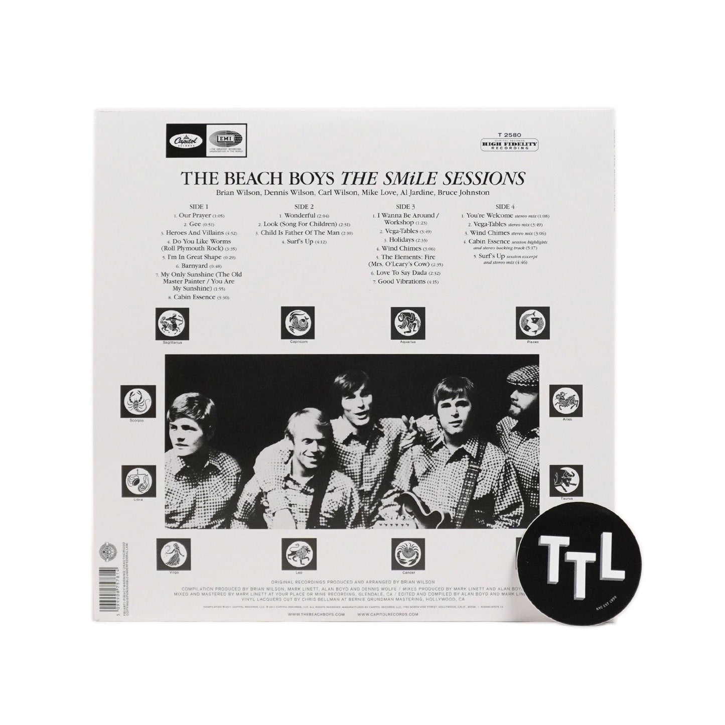 The Beach Boys: The Smile Sessions Vinyl 2LP { vinyl }