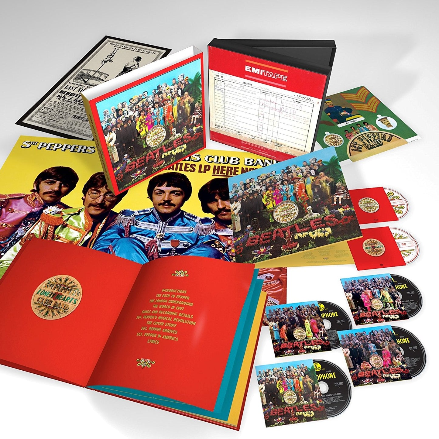 Sgt. Pepper's Lonely Hearts Club Band Anniversary Edition: 6 Disc Super Deluxe { vinyl }