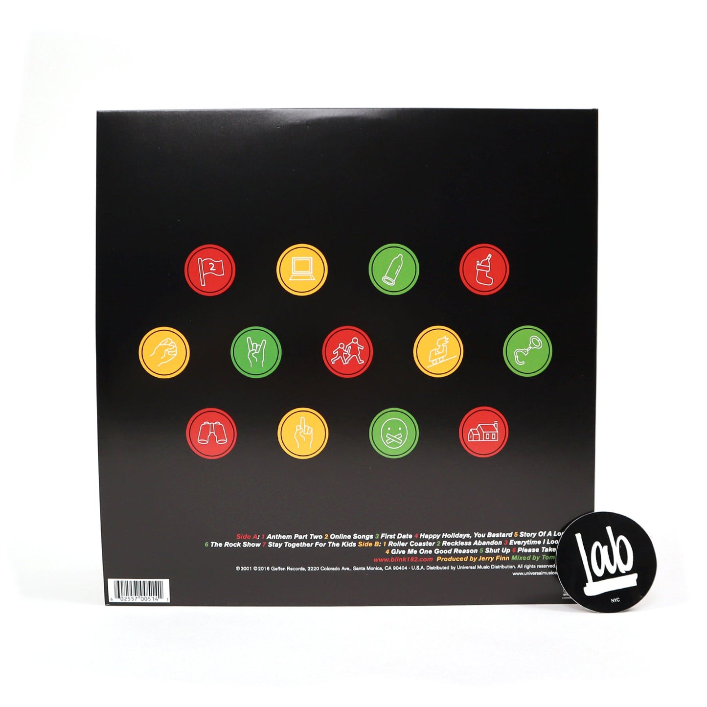 Blink-182: Take Off Your Pants And Jacket Vinyl LP { vinyl }