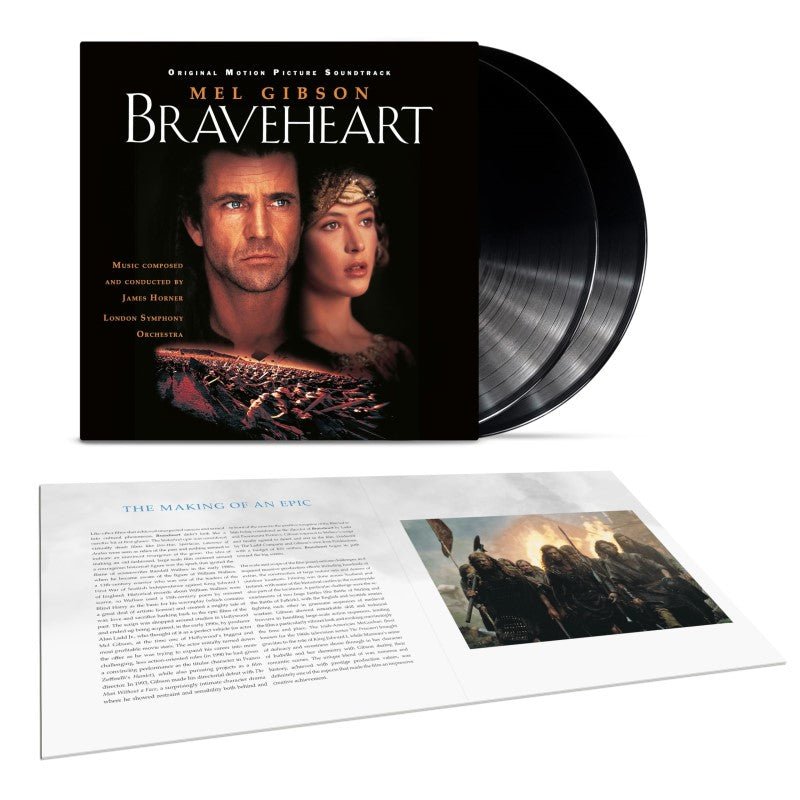 HORNER,JAMES / LONDON SYMPHONY ORCHESTRA - BRAVEHEART - O.S.T. Vinyl LP { vinyl }