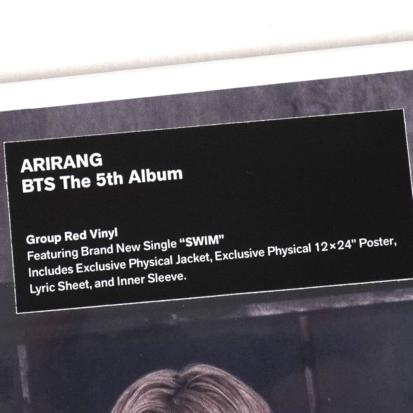 BTS: The 5th Album 'ARIRANG' (Import, Colored Vinyl) Vinyl LP { vinyl }