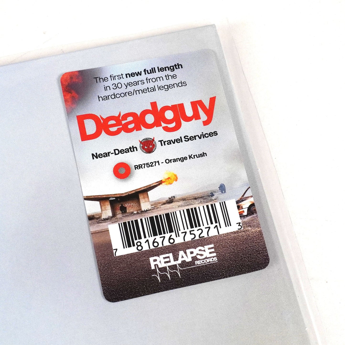 Deadguy: Near Death Travel Services (Colored Vinyl) Vinyl LP { vinyl }