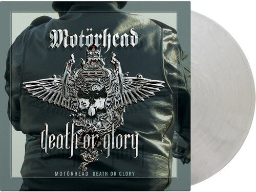 MOTORHEAD - DEATH OR GLORY Clear Silver Vinyl LP { vinyl }