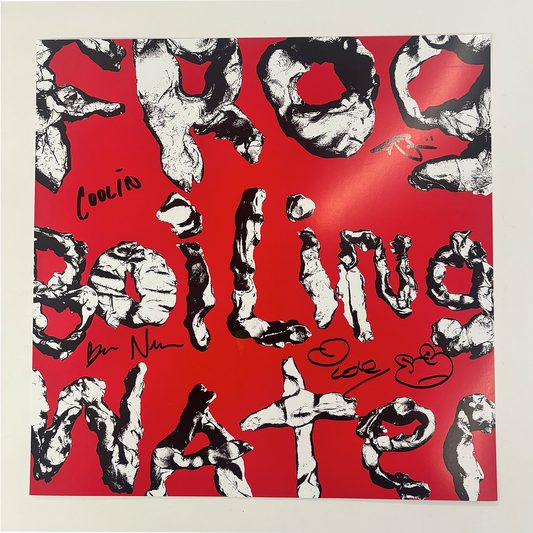 Frog In Boiling Water: Limited Opaque White Vinyl LP + Exclusive Signed Print { vinyl }