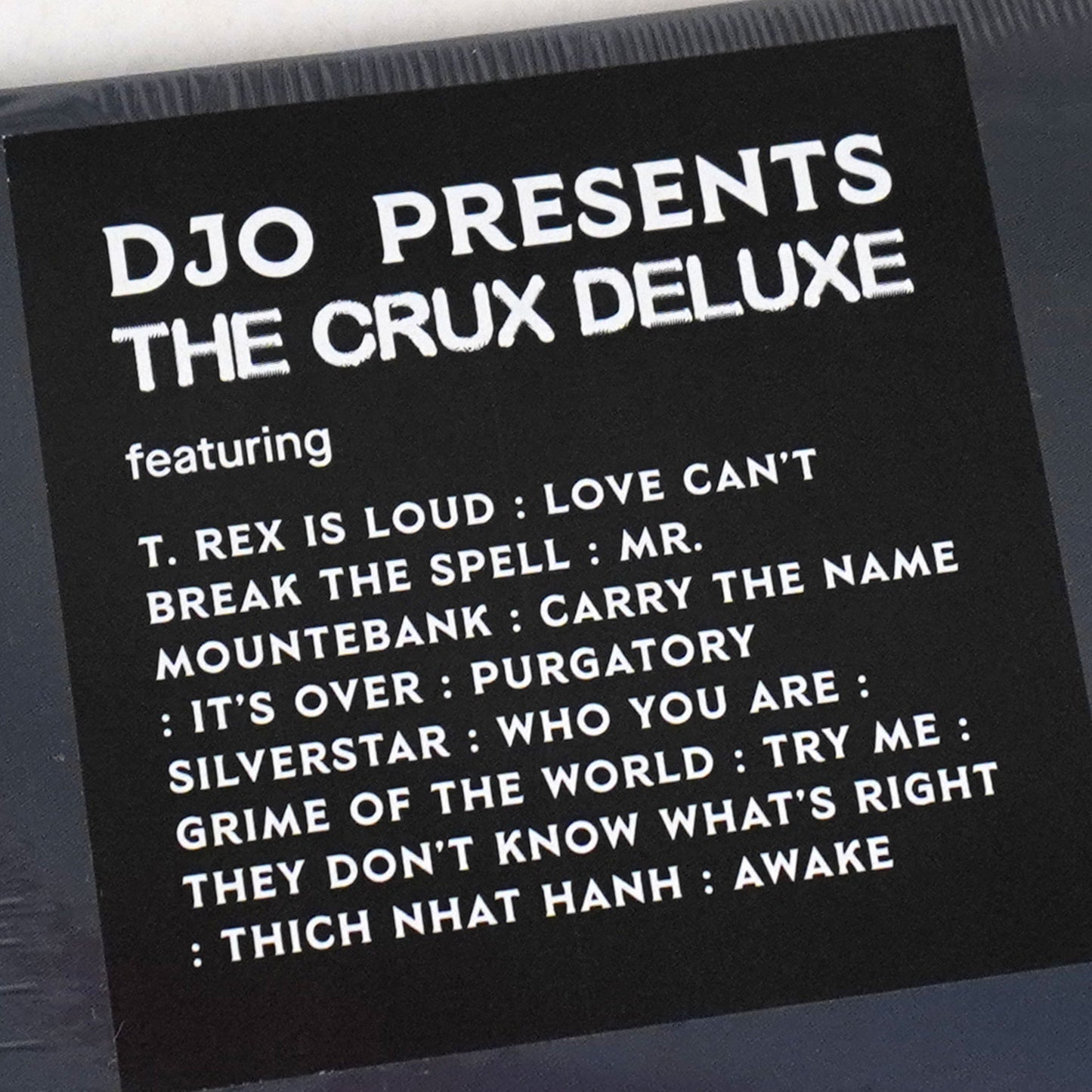 Djo: The Crux Deluxe Vinyl LP { vinyl }