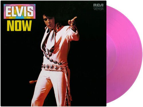 PRESLEY,ELVIS - ELVIS NOW Clear Magenta Vinyl LP { vinyl }