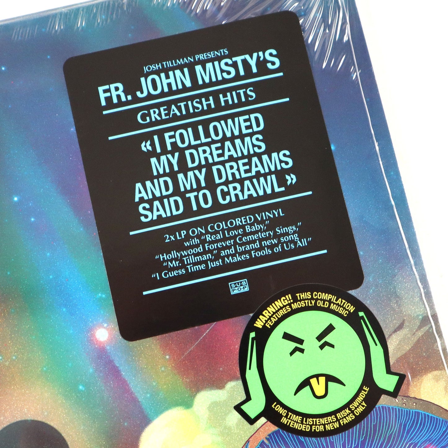 Father John Misty: Greatish Hits - I Followed My Dreams And My Dreams Said To Crawl (Loser Edition Colored Vinyl) Vinyl 2LP { vinyl }