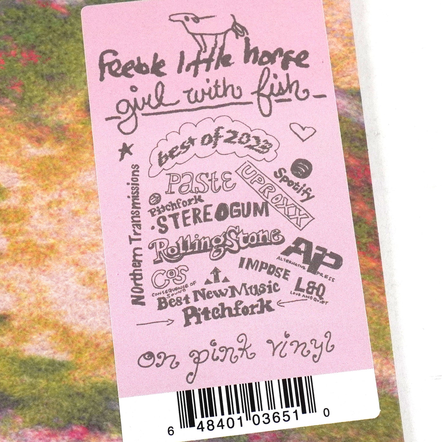 Feeble Little Horse: Girl With Fish (Colored Vinyl) Vinyl LP { vinyl }