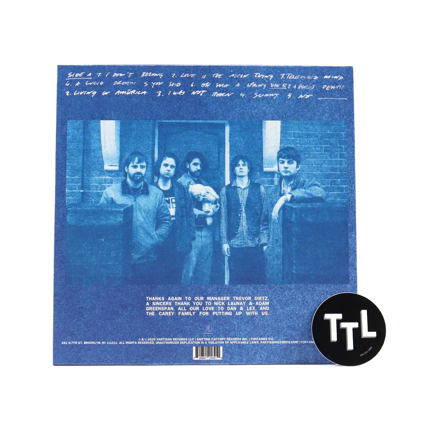 Fontaines D.C.: A Hero's Death Vinyl LP { vinyl }