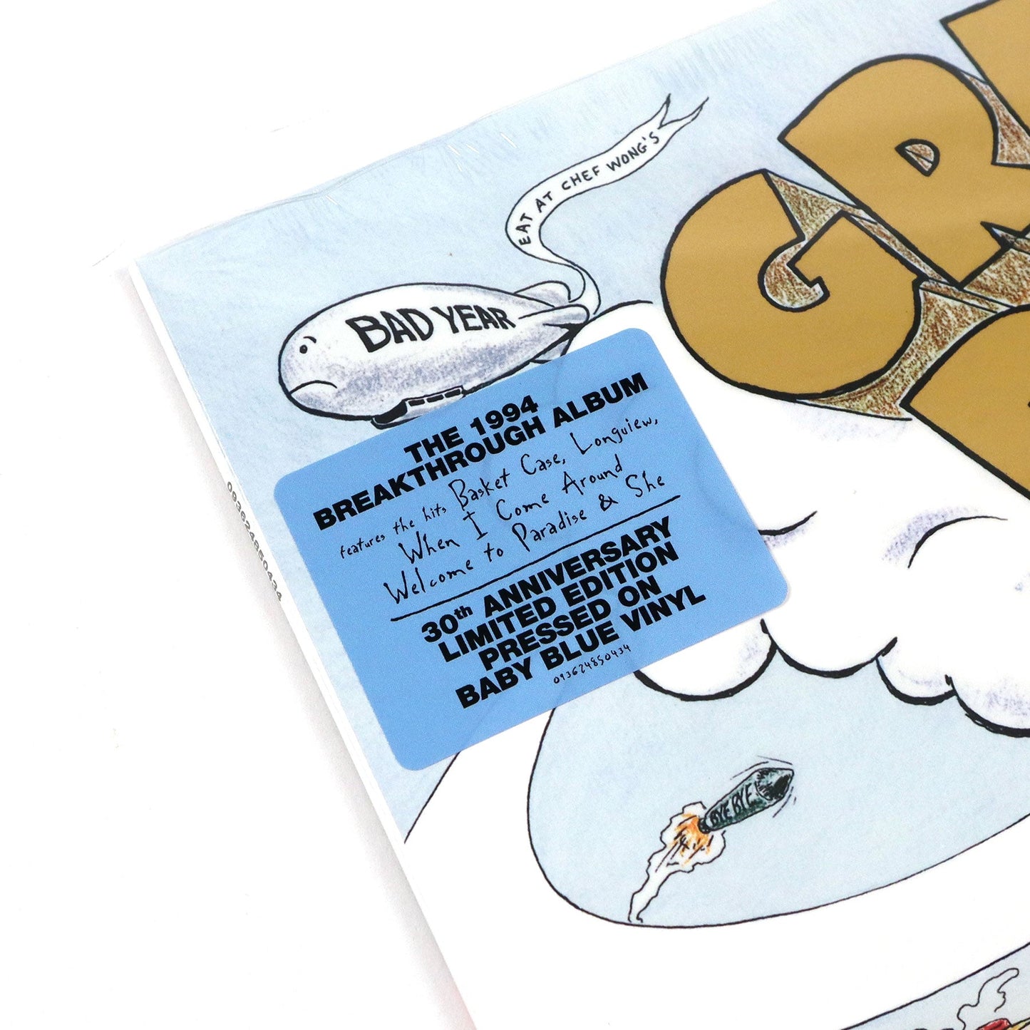 Green Day: Dookie (Baby Blue Colored Vinyl) Vinyl LP { vinyl }