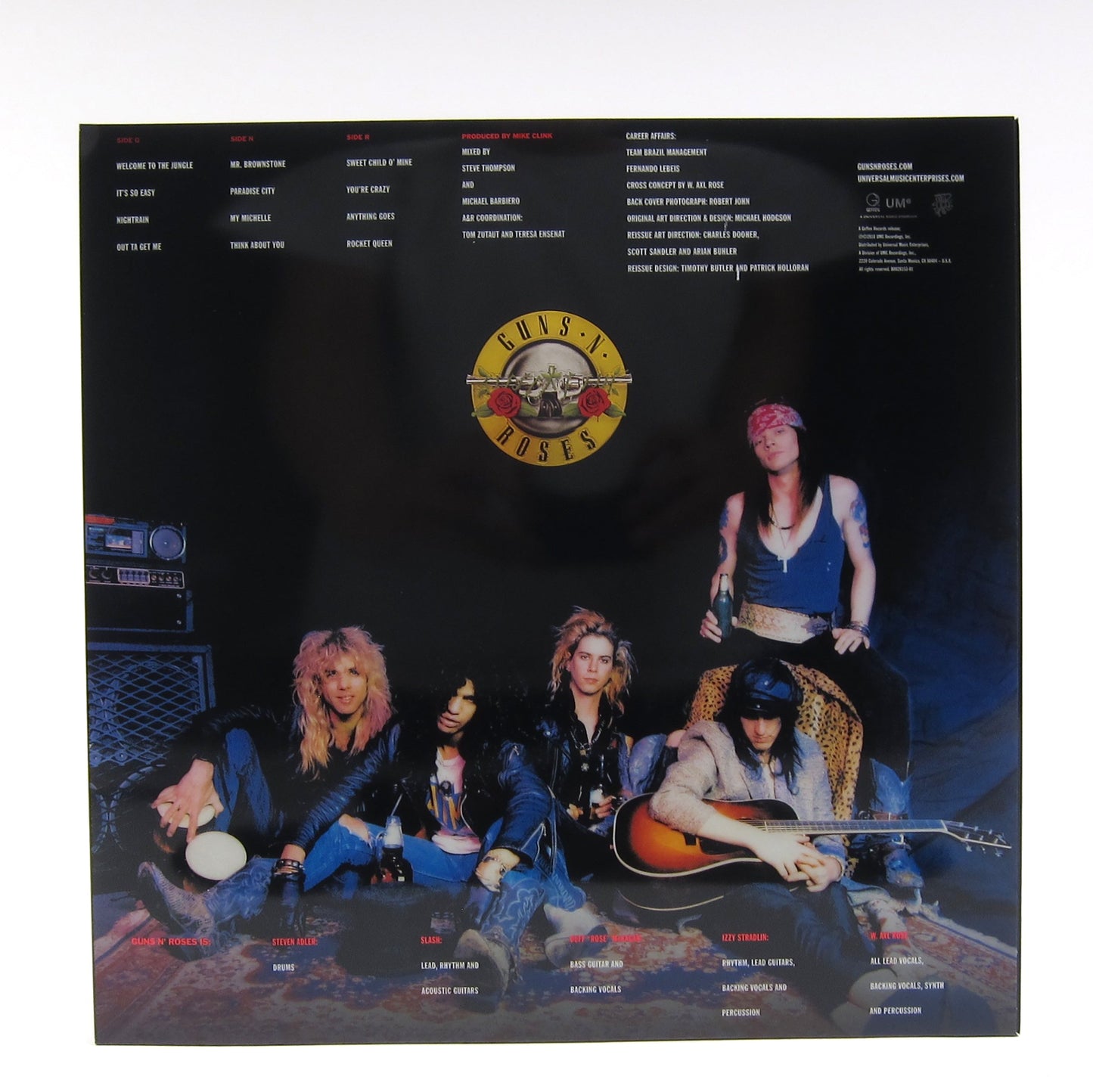 Guns N' Roses: Appetite For Destruction Deluxe Edition (180g) Vinyl 2LP { vinyl }